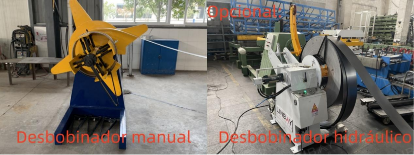 Desbobinador manual ug desbobinador hidraulico